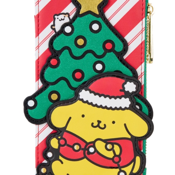 NWT Sanrio PomPomPurin Christmas Mini Backpack and Wallet Set - Picture 5 of 6